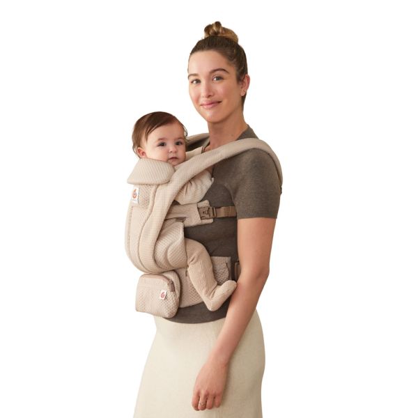 Porte bébé Omni Deluxe Natural beige mesh