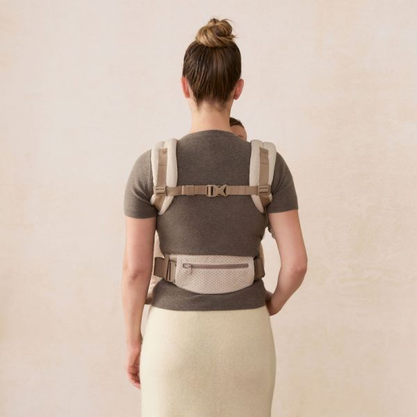 Porte bébé Omni Deluxe Natural beige mesh