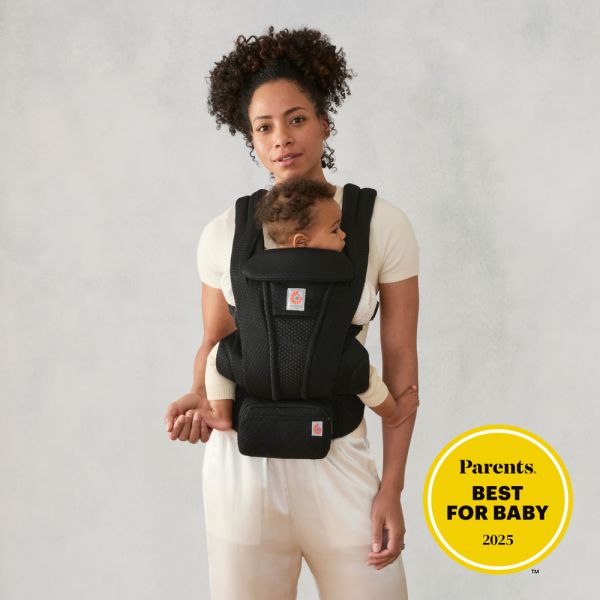Porte bébé Omni Deluxe Onyx black mesh