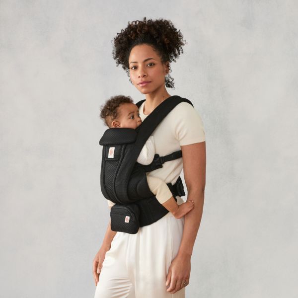 Porte bébé Omni Deluxe Onyx black mesh