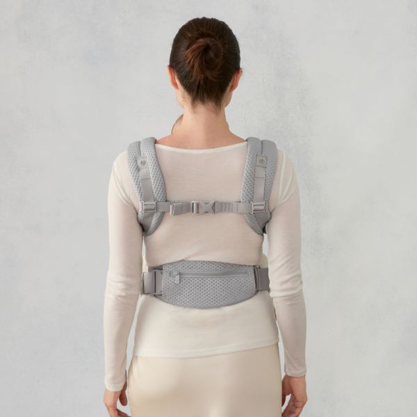 Porte bébé Omni Deluxe Pearl grey mesh