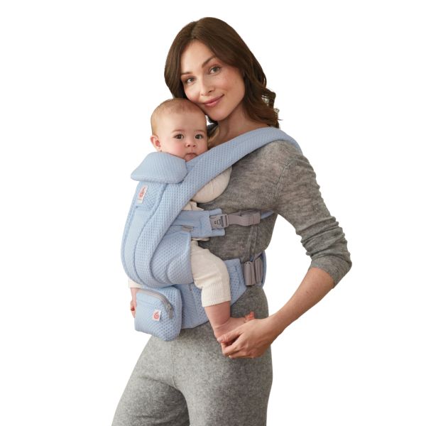 Porte bébé Omni Deluxe Bleu ciel