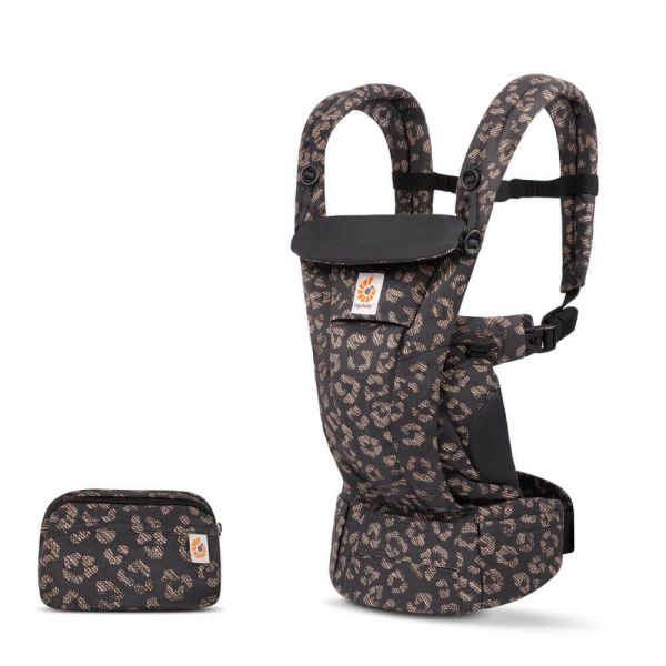 Porte bébé Omni Dream Noir léopard