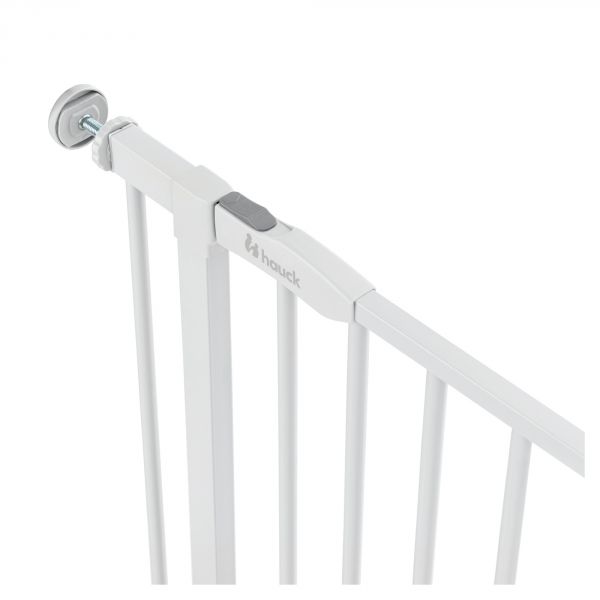 Barrière d'escalier Open N Stop 2 avec extention +21 cm White