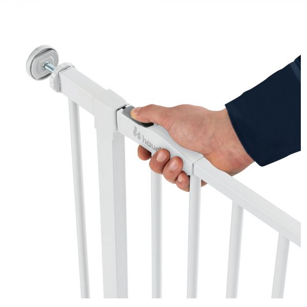 Barrière d'escalier Open N Stop 2 avec extention +21 cm White