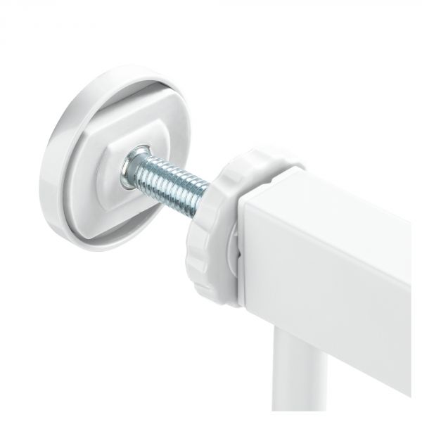 Barrière d'escalier Open N Stop 2 avec extention +21 cm White