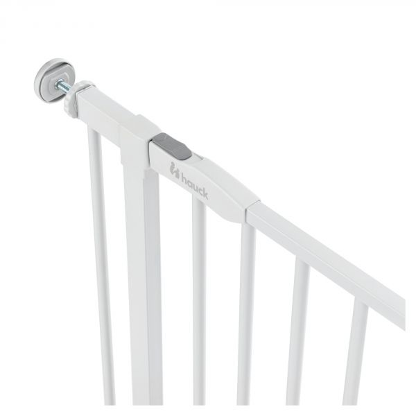 Barrière d'escalier Open N Stop 2 avec extention +9 cm White