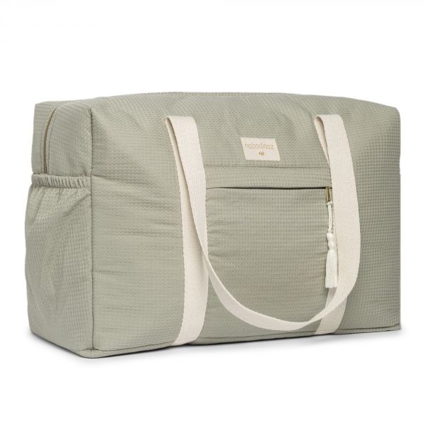 Nobodinoz - Sac à langer Opéra nid d'abeille Laurel Green