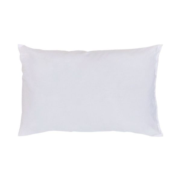Oreiller pour enfant en coton bio 60 x 40 cm Blanc