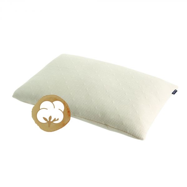 Oreiller Organic Coton déhoussable