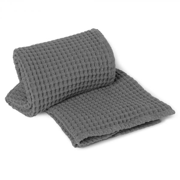 Serviette de bain biologique Gris