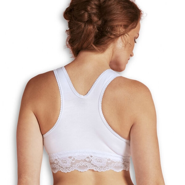 Soutien gorge allaitement cache coeur blanc taille L