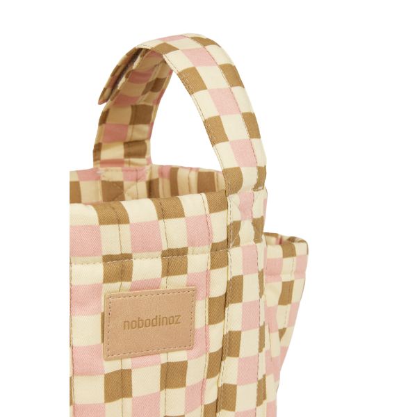 Organisateur de poussette bébé Hyde Park Yellow Pink Mosaic