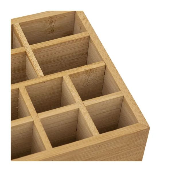 Organiseur avec miroir Tidy smart bambou