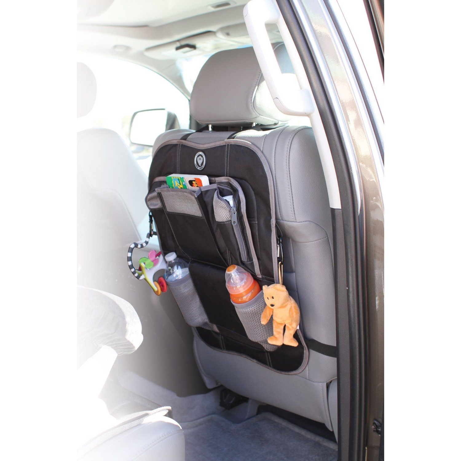 Prince Lionheart Organiseur De Voiture Noir Gris Made In Bebe