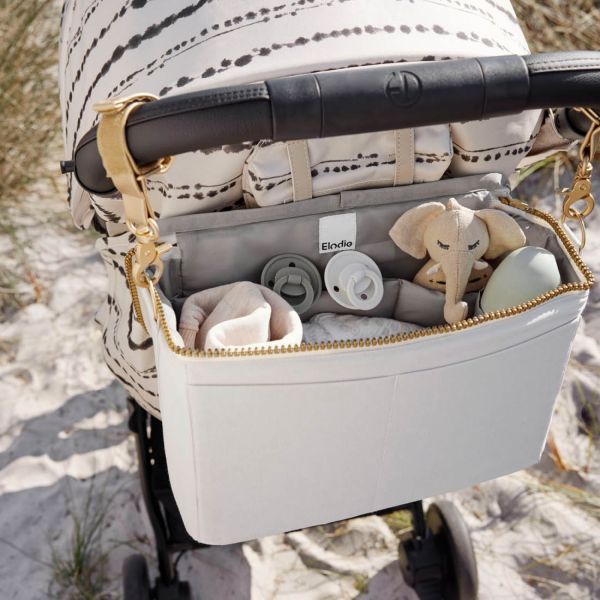 Sac organiseur pour poussette Creamy White