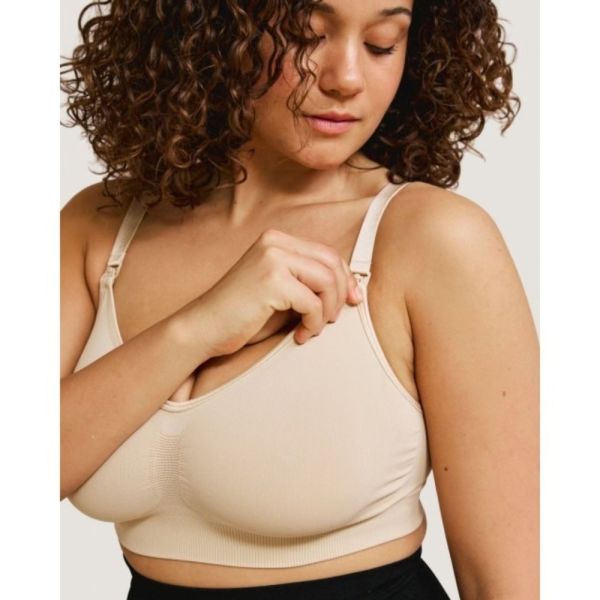 Soutien-gorge d'allaitement sans coutures L