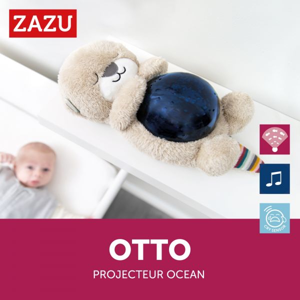 Veilleuse projecteur Otto la loutre