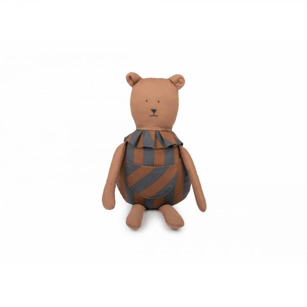 Peluche Ours bleu Majestic