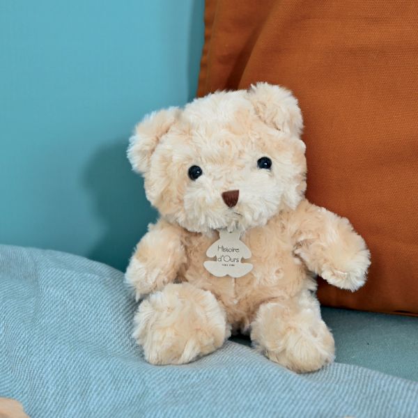 Peluche Ours Câlin Miel 21 cm