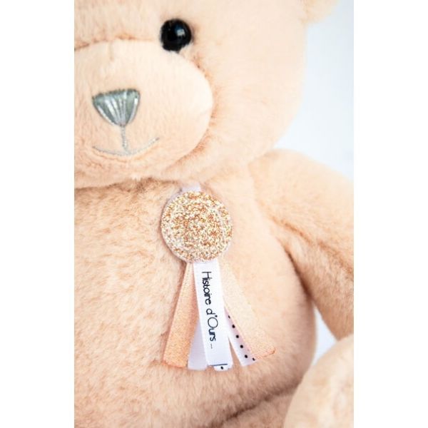 Peluche Ours Charms Beige 24 cm