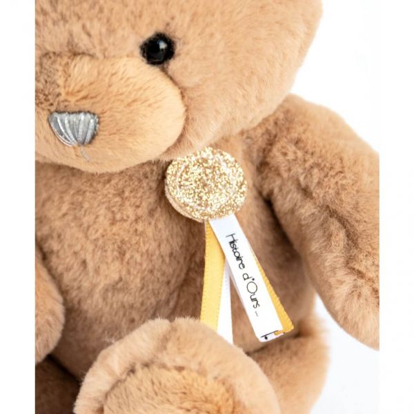 Peluche Ours Charms Marron clair 25 cm