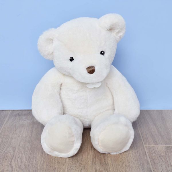 Peluche Ours Titours Blanc 75 cm