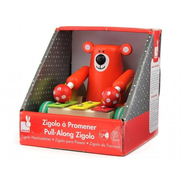 Xylophone à promener Ourson Zigolos