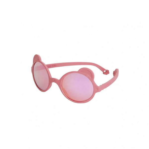 Lunettes de soleil bébé 1-2 ans Ourson Rose Antik