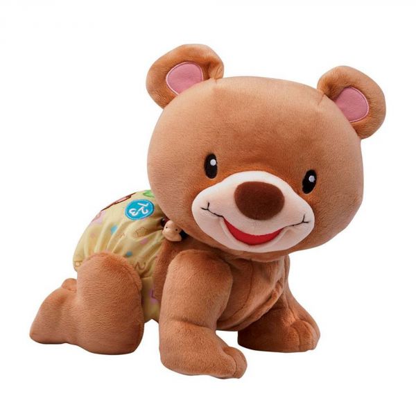 Peluche d'activité Ourson, 1,2,3 suis-moi