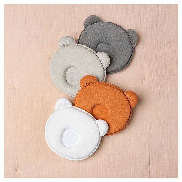 Cale tête bébé P'tit Panda gris foncé