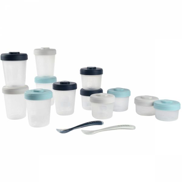 Lot de 9 pots de conservation Isy Bowls - 6 x 250 ml et 3 x 120