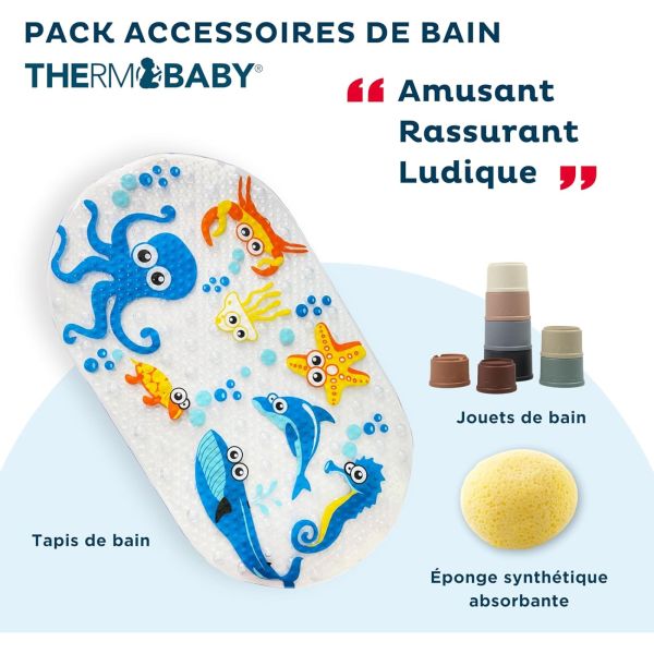 Pack accessoires de bain Marin