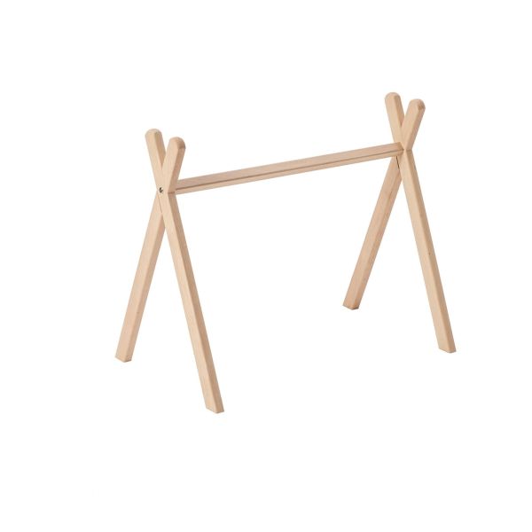 Arche de jeux en bois avec son set d'activités Ecru