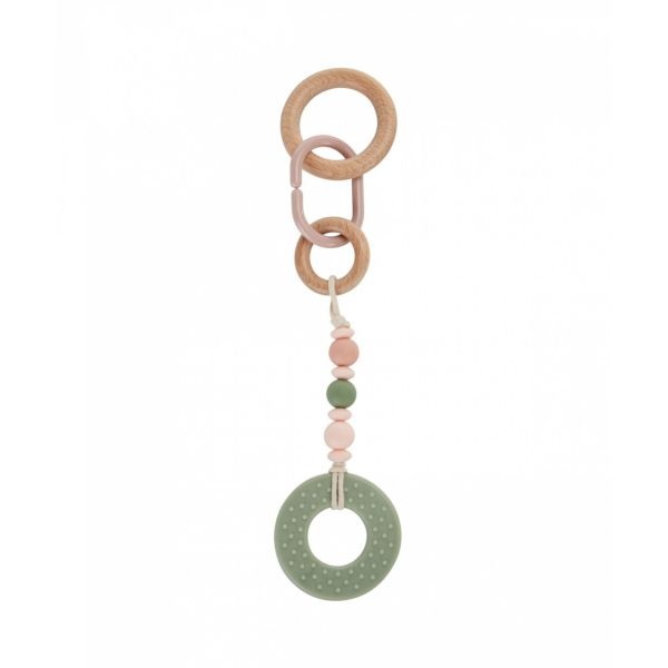 Arche de jeux en bois avec son set d'activités Rose