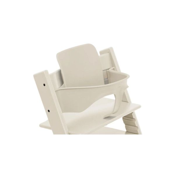 Pack Chaise haute Tripp Trapp avec son Baby Set et sa tablette - Vanilla white