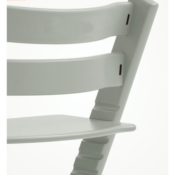 Pack chaise haute Tripp Trapp Hetre Vert glacier + Newborn gris