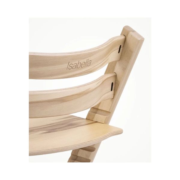 Pack chaise haute Tripp Trapp Hetre Wild Wood + Newborn Gris