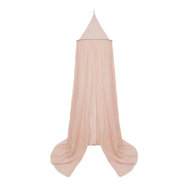 Pack ciel de lit Vintage 245 cm Wild rose + flèche de lit Messing gold