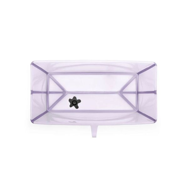 Pack baignoire Flexi Bath lavande + support à pieds
