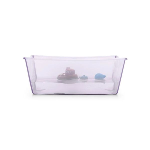 Pack baignoire Flexi Bath lavande + support à pieds
