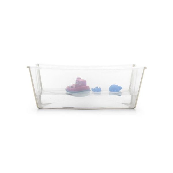 Pack baignoire Flexi Bath sandy beige + support à pieds