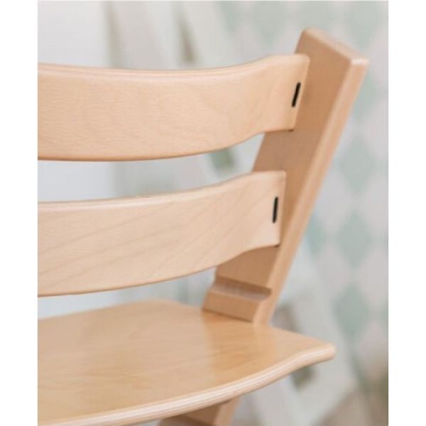 Pack complet Chaise haute Tripp Trapp Naturel + Newborn set + Tablette + Harnais et Baby Set