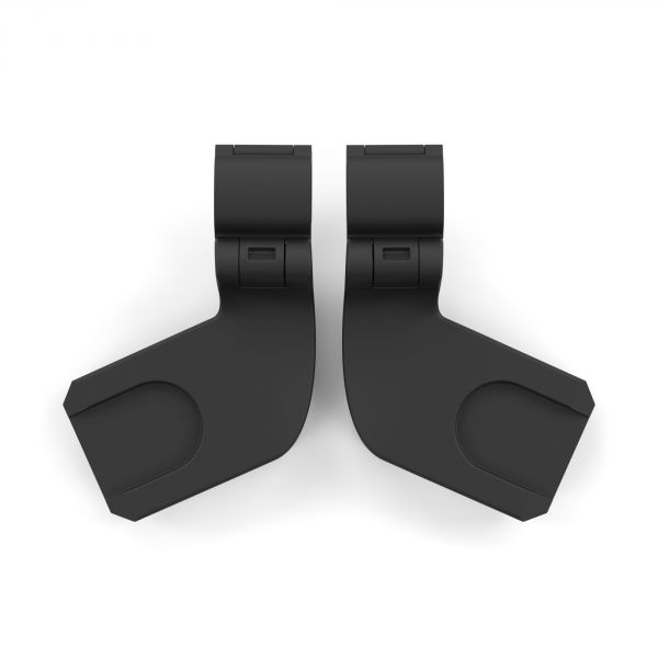 Poussette duo Coya Off White châssis Matt Black + Cloud T i-Size