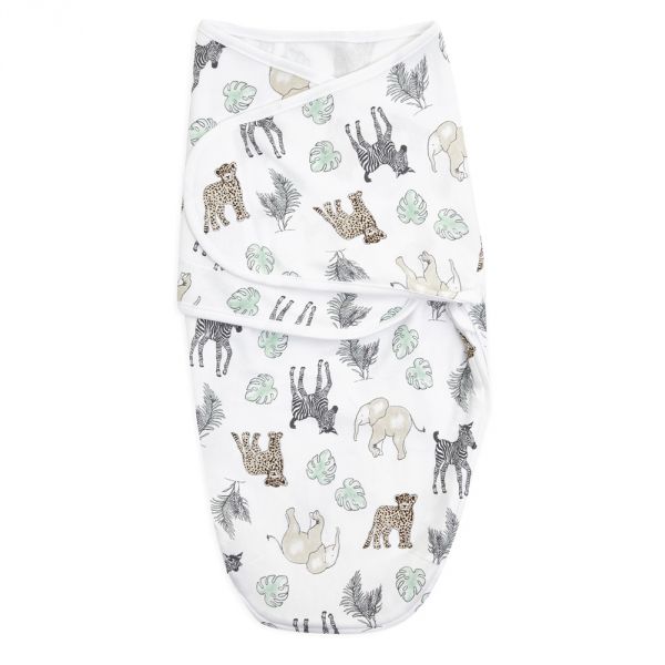 Lot de 3 langes d'emmaillotage 0-3 mois Toile