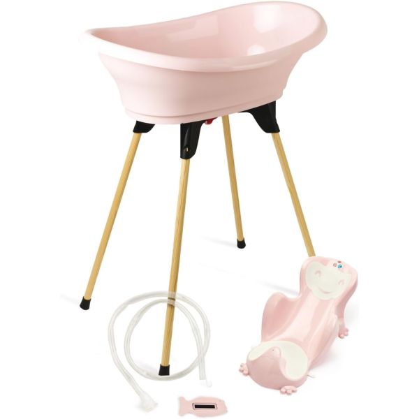 Pack baignoire Vasco 5 pièces Rose poudré