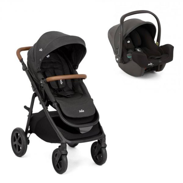 Poussette duo Alore + siège auto i-Snug 2 Shale noir