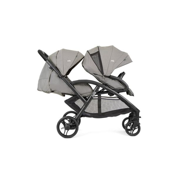 Poussette duo Evalite double Pebble + siège auto i-Starter Eclipse