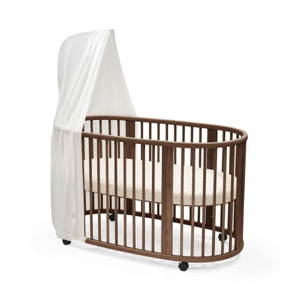 Chambre duo Lit Sleepi Warm brown + commode Sleepi White