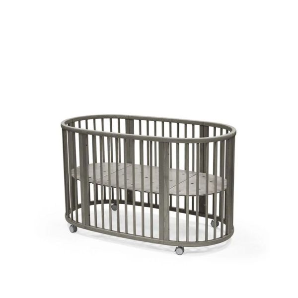 Chambre duo Lit Sleepi + commode sleepi + matelas - Hazy grey